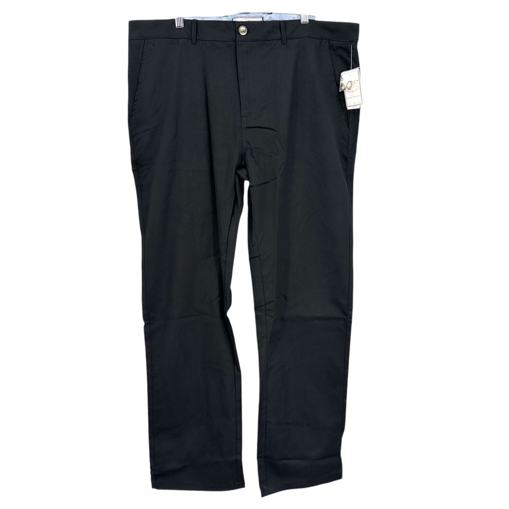 Flag & Anthem Chino Pants Black Nashville Straight Stretch Cotton Mens 40x32 NWT